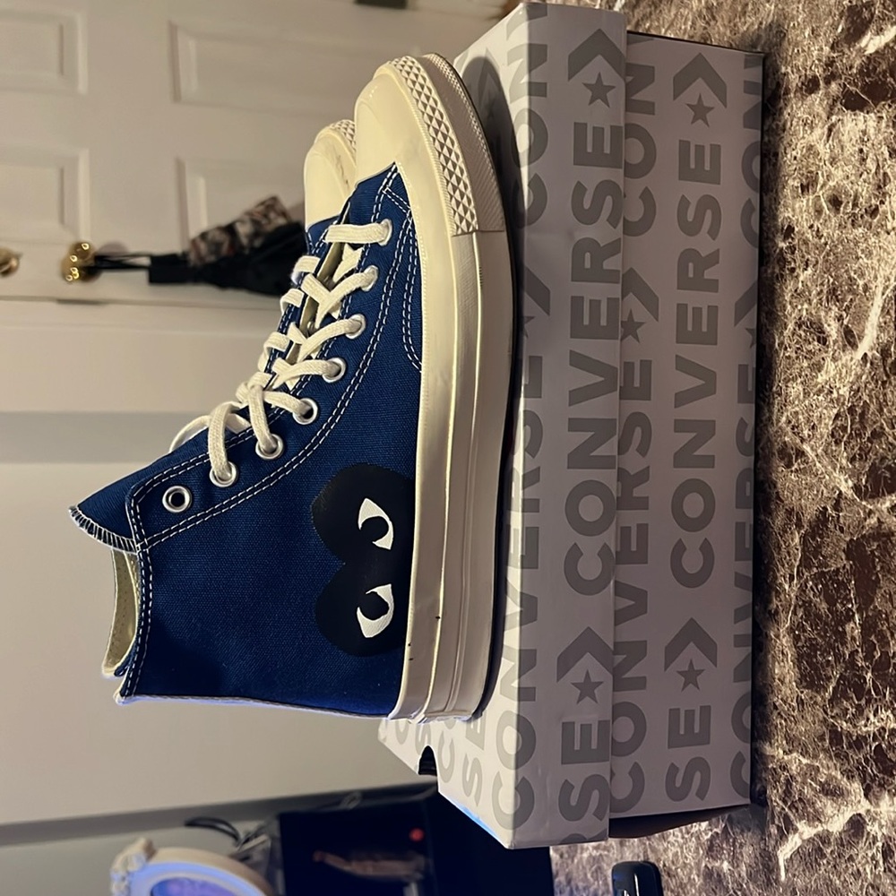 Comme des Garçons Converse play sneakers great condition